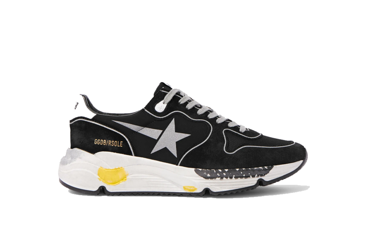  Men\'s Running Sole Sneakers in Silver, Ebony, Black Men main image 2
