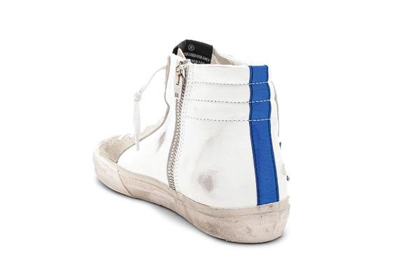 Golden Goose Leather Slide Sneaker - White Golden Goose Leather Slide Sneaker - White
