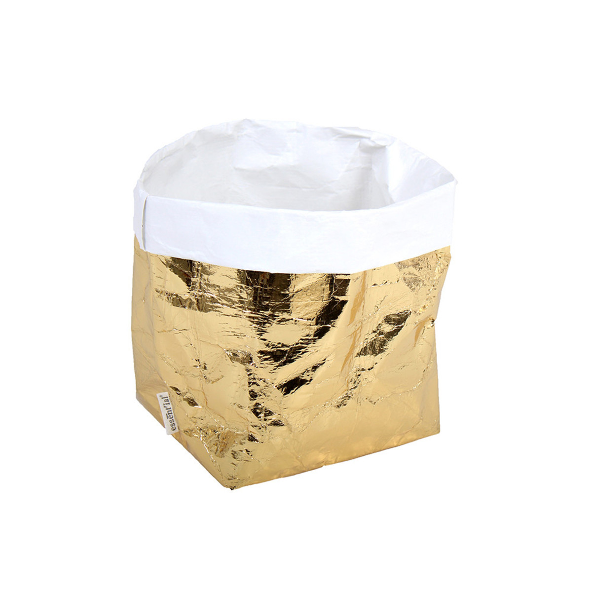 Coming Soon Metallic Gold Laundry Bag - Image 2 of 2