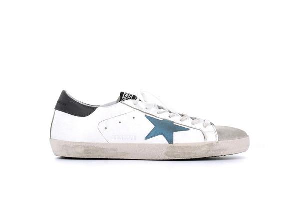 【関税&送料込】Golden  Sneaker Super-Star White Grey P Golden Goose Super-Star Sneaker in White, Ice, & Grey | REVOLVE