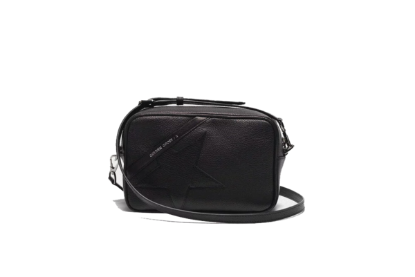 Golden Goose Star Grained Calf Skin Bag - Black/Black Golden Goose Star Grained Calf Skin Bag - Black/Black