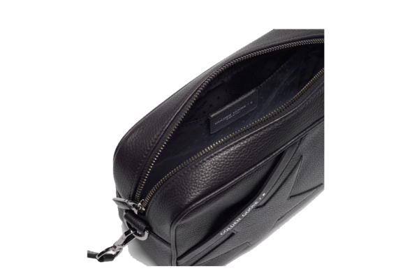 Golden Goose Star Grained Calf Skin Bag - Black/Black Golden Goose Star Grained Calf Skin Bag - Black/Black