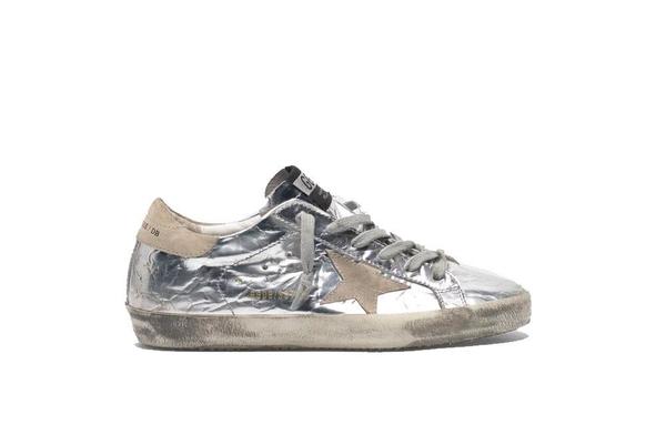 Golden Goose Superstar Sneakers - Silver/Ice Star Golden Goose Superstar Sneakers - Silver/Ice Star