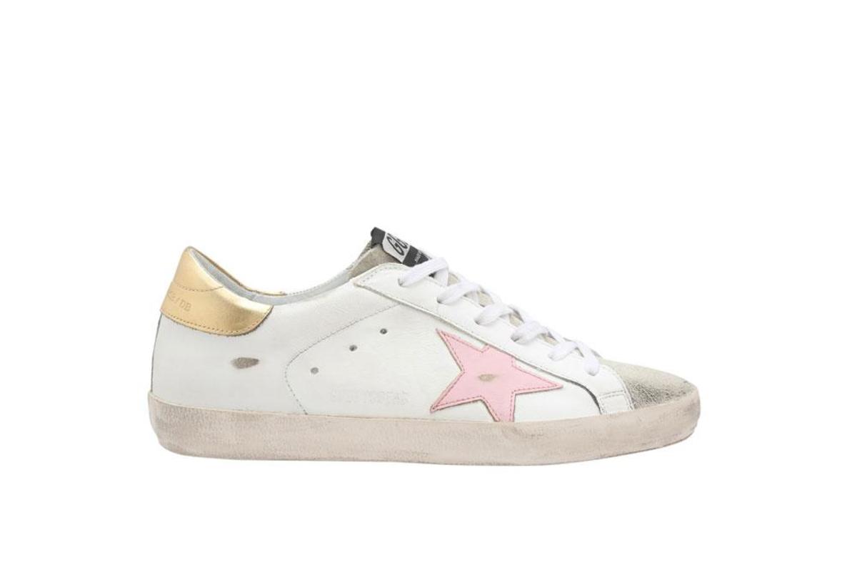 GOLDEN  ホワイト/ピンク スニーカー adidas アディダス スタンスミス スニーカー STAN SMITH WHITE