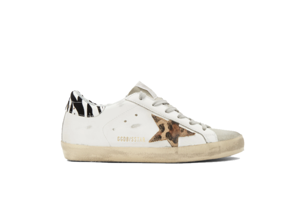 Golden Goose Superstar Leather Sneajer - White/Pony Leo Golden Goose Superstar Leather Sneajer - White/Pony Leo