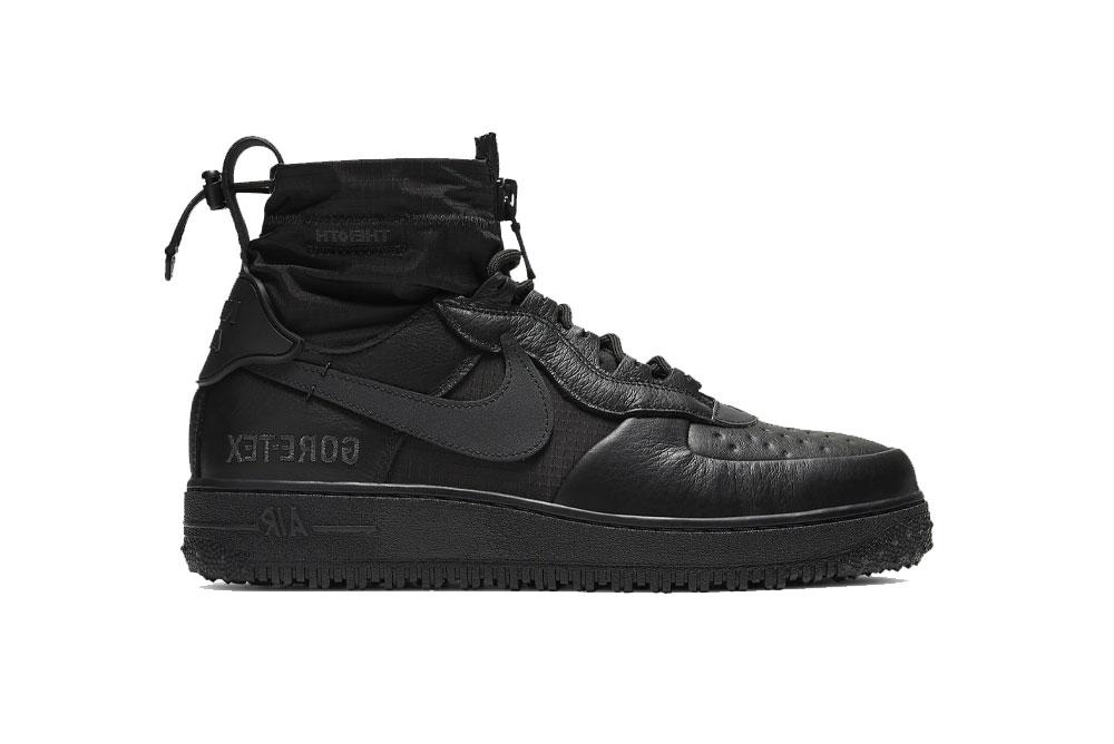 Nike Air Force 1 WTR GORE-TEX Black/Black CQ7211-003 | Garmentory