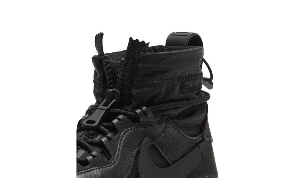 Nike Air Force 1 WTR GORE-TEX Black/Black CQ7211-003 | Garmentory