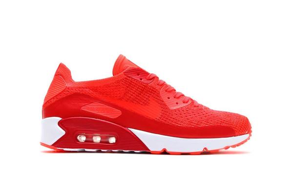 air max 90 flyknit red