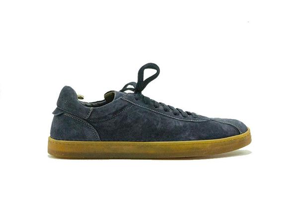 Officine Creative Oliver Blue Print Karma Sneaker - Blue Officine Creative Oliver Blue Print Karma Sneaker - Blue