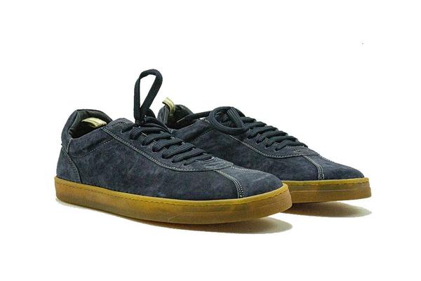 Officine Creative Oliver Blue Print Karma Sneaker - Blue Officine Creative Oliver Blue Print Karma Sneaker - Blue