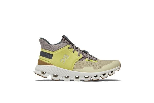 ON Cloud Hi Edge Sneaker Sand/Acacia Garmentory