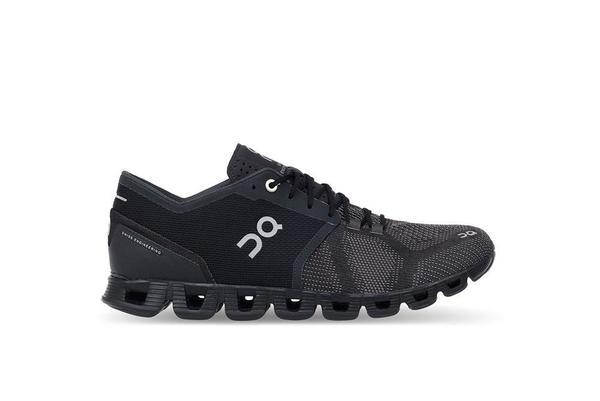 ON running Cloud X Sneaker - Black/Asphalt ON running Cloud X Sneaker - Black/Asphalt