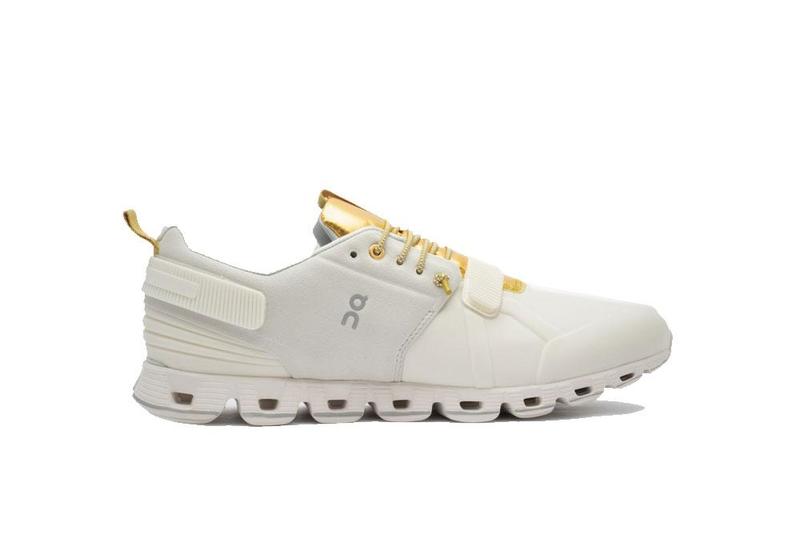 On Shoes Cloud Edge Moon White/Gold 18.99847 | Garmentory