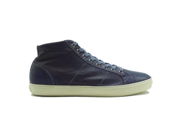 Pantofola D'Oro Del Bello Mid Nappa Sneaker - T.C Navy Pantofola D'Oro Del Bello Mid Nappa Sneaker - T.C Navy