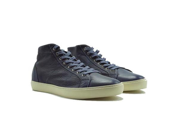 Pantofola D'Oro Del Bello Mid Nappa Sneaker - T.C Navy Pantofola D'Oro Del Bello Mid Nappa Sneaker - T.C Navy