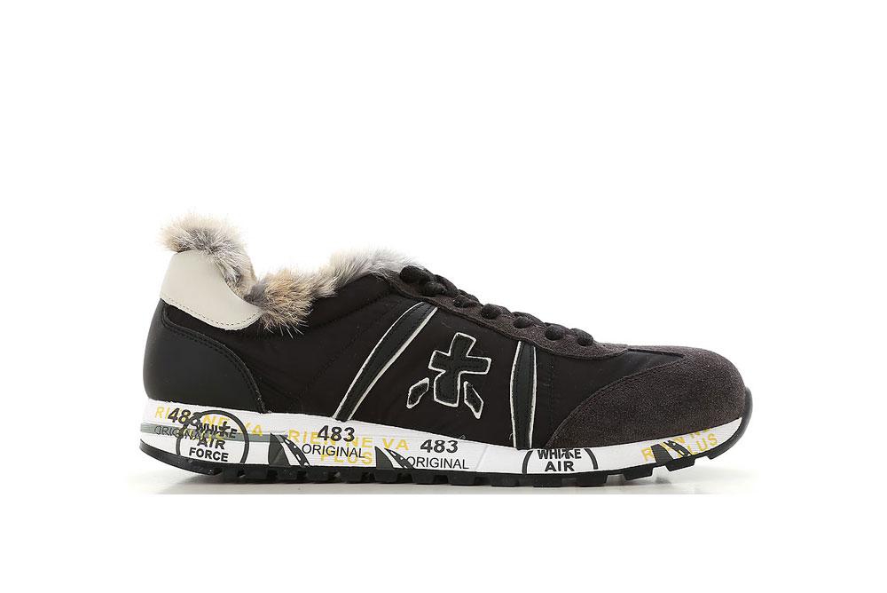 premiata fur sneakers