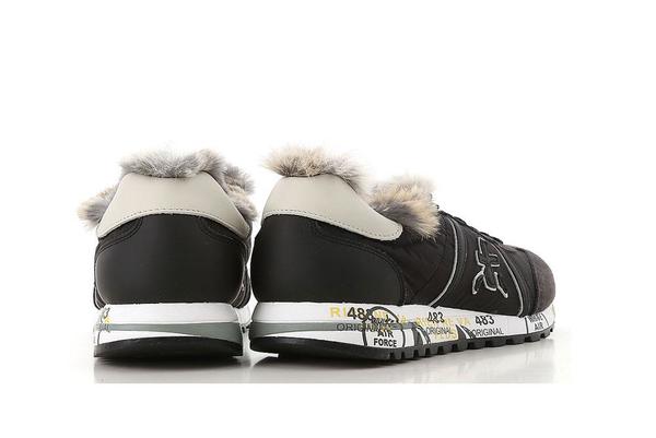 premiata fur sneakers