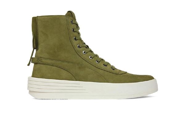 puma xo olive green