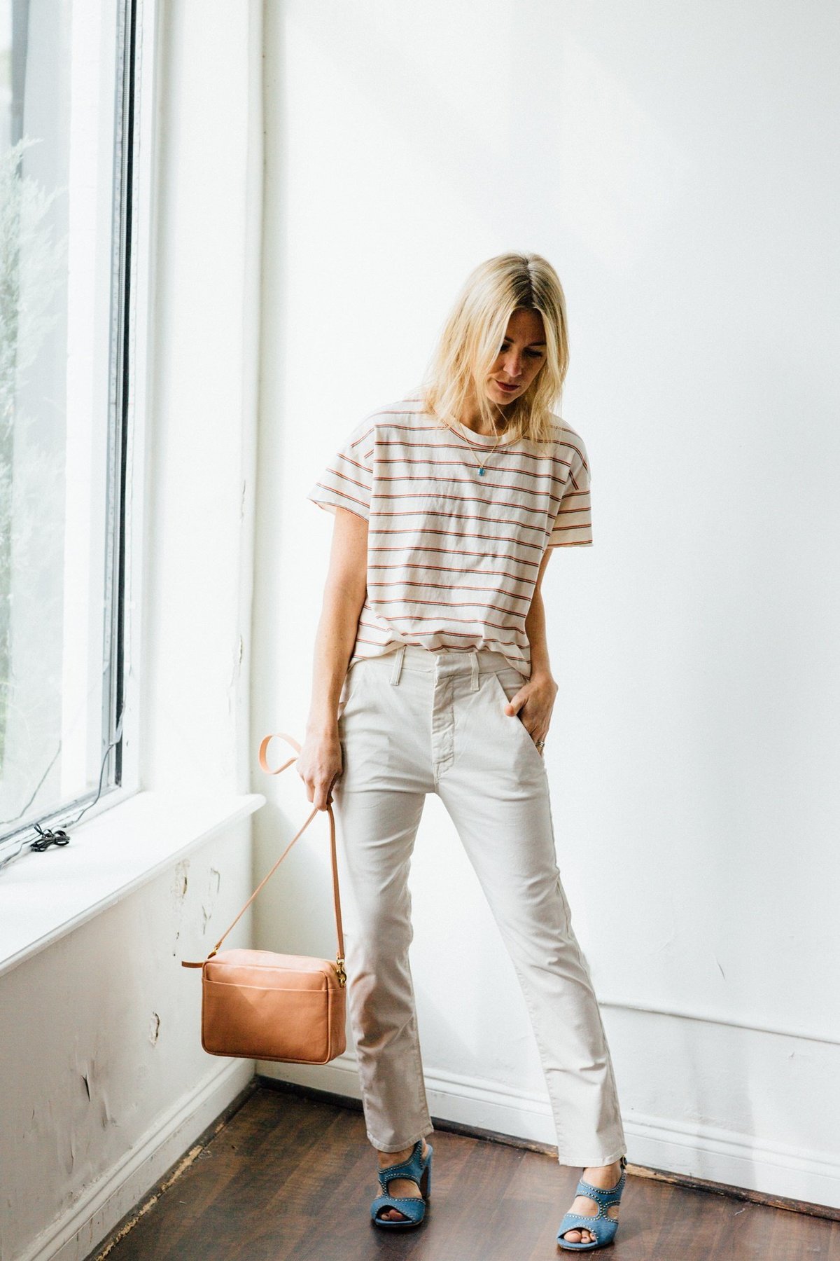 Mother Denim Straight Shaker Ankle Prep Pants Vanilla Garmentory