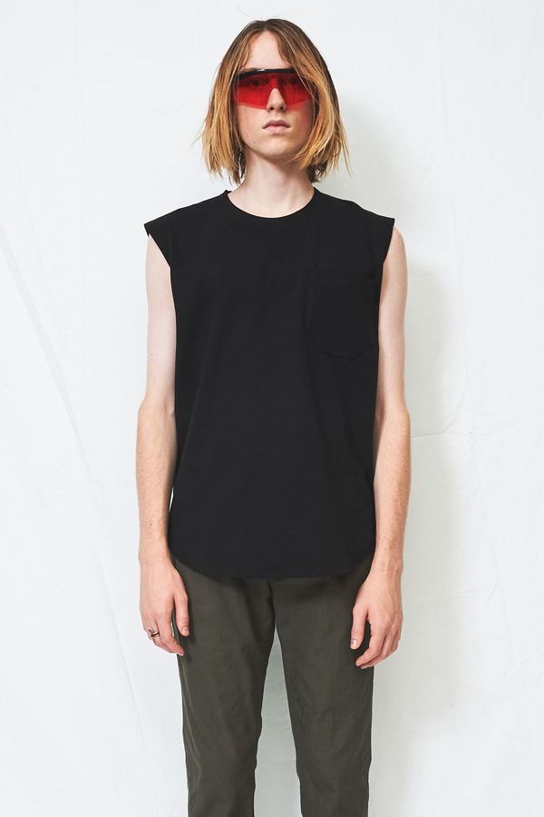 Assembly Cotton Pique Muscle Tee Assembly Cotton Pique Muscle Tee