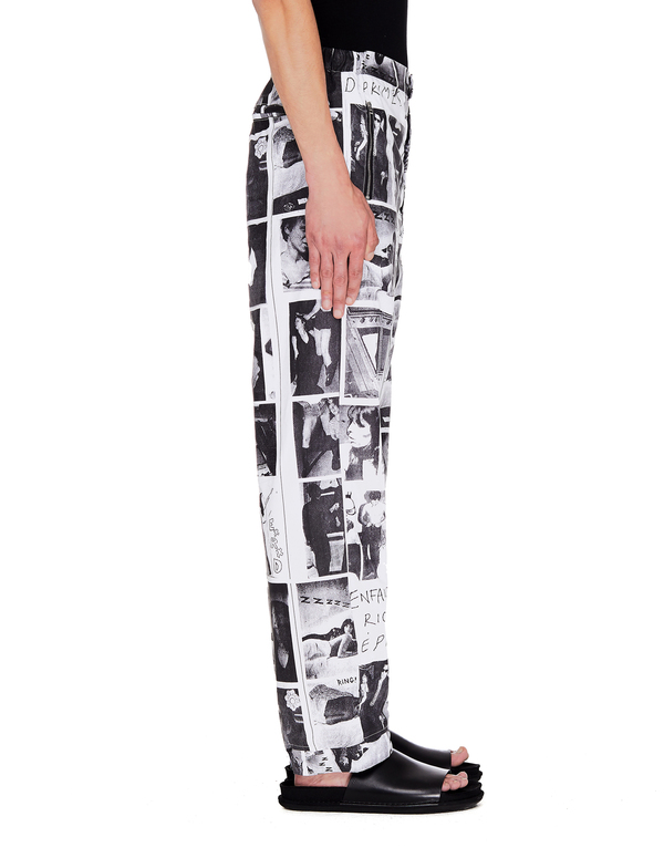 Enfants Riches Deprimes Photo Printed Trousers Enfants Riches Deprimes Photo Printed Trousers
