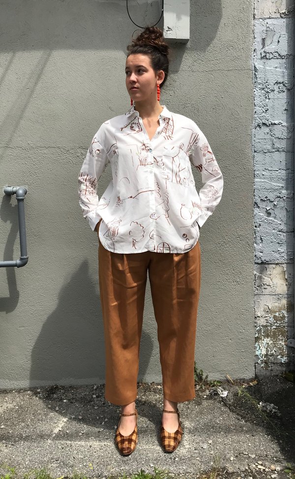 Paloma Wool Misa Shirt - Off White Paloma Wool Misa Shirt - Off White