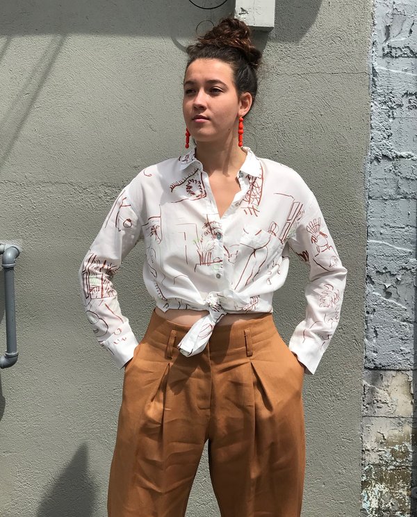 Paloma Wool Misa Shirt - Off White Paloma Wool Misa Shirt - Off White