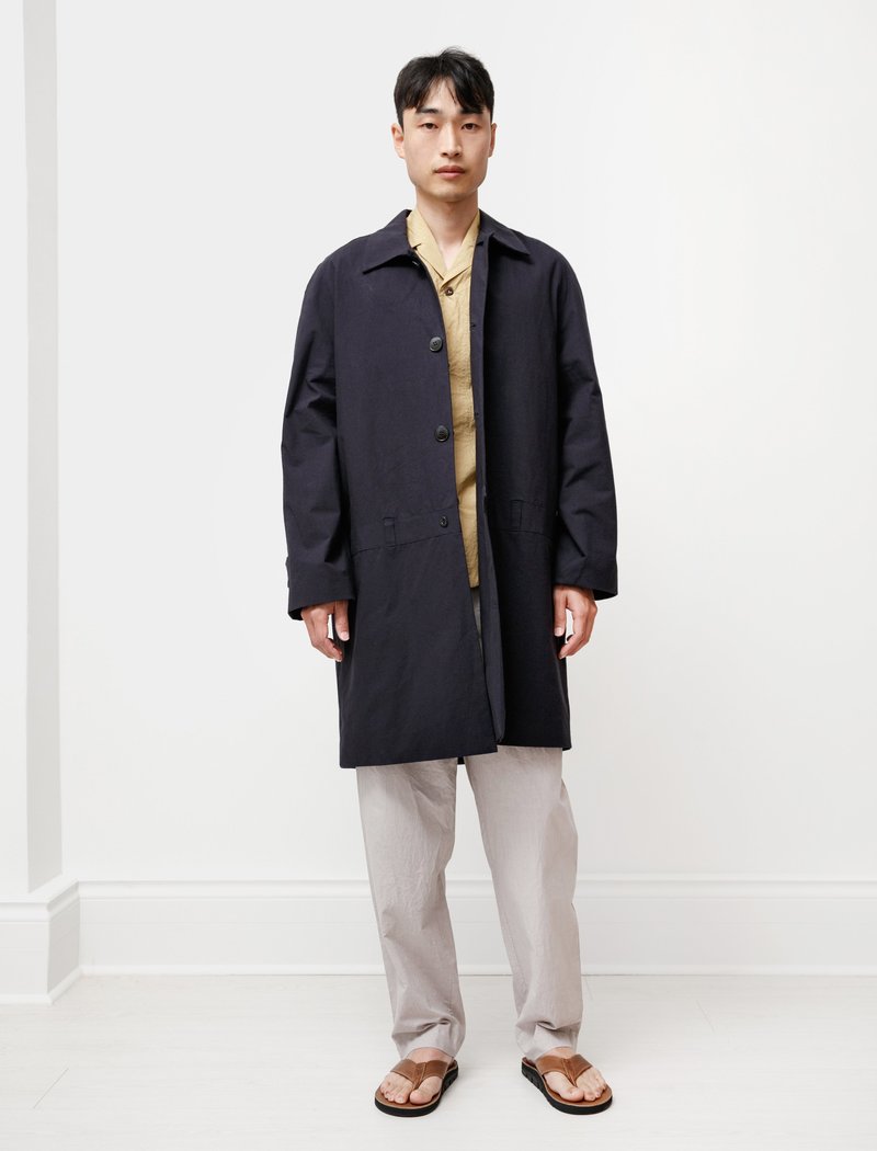 FRANK LEDER コート 紺