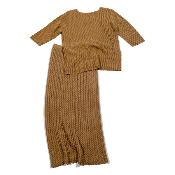 Lauren Manoogian Origami Skirt - Tan Lauren Manoogian Origami Skirt - Tan