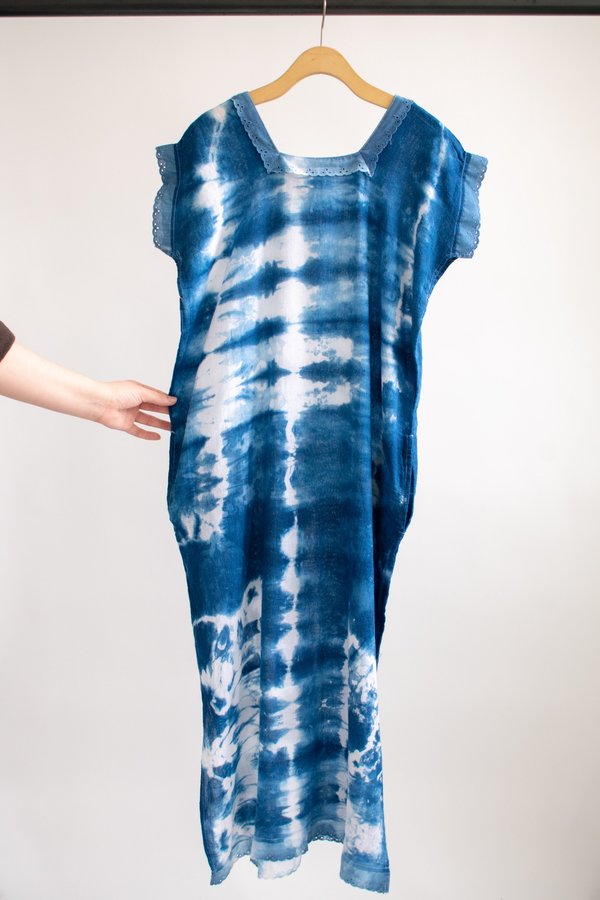 Conrado Lorena Kaftan Dress #2 - Indigo Conrado Lorena Kaftan Dress #2 - Indigo