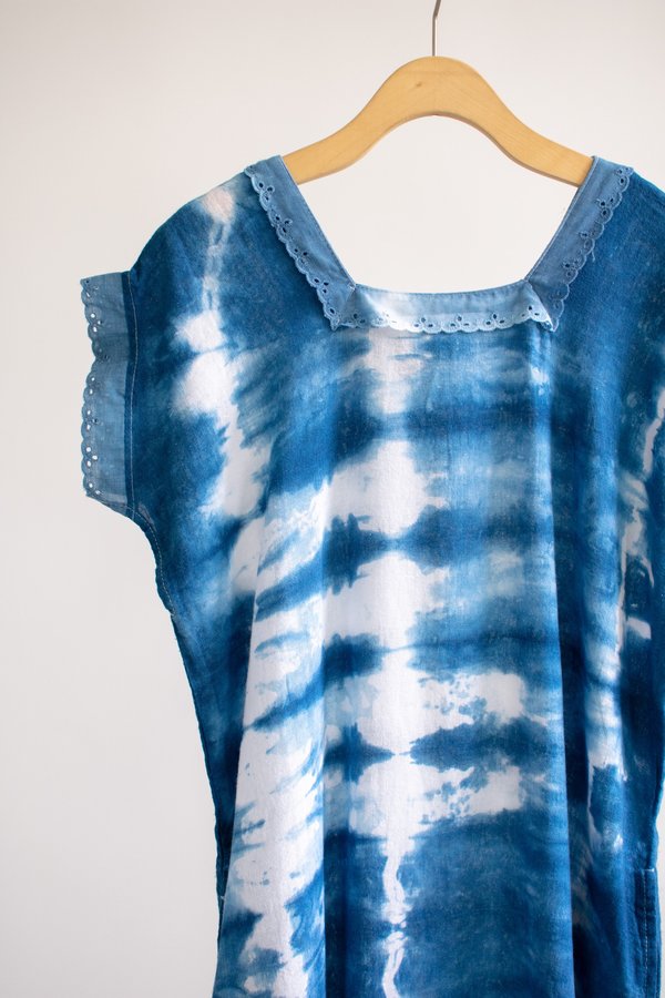 Conrado Lorena Kaftan Dress #2 - Indigo Conrado Lorena Kaftan Dress #2 - Indigo