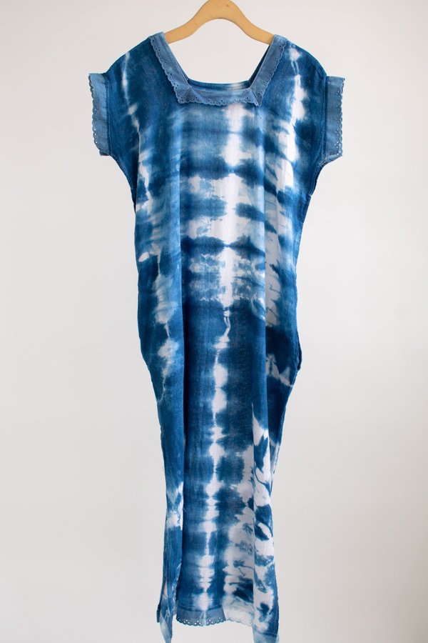 Conrado Lorena Kaftan Dress #2 - Indigo Conrado Lorena Kaftan Dress #2 - Indigo