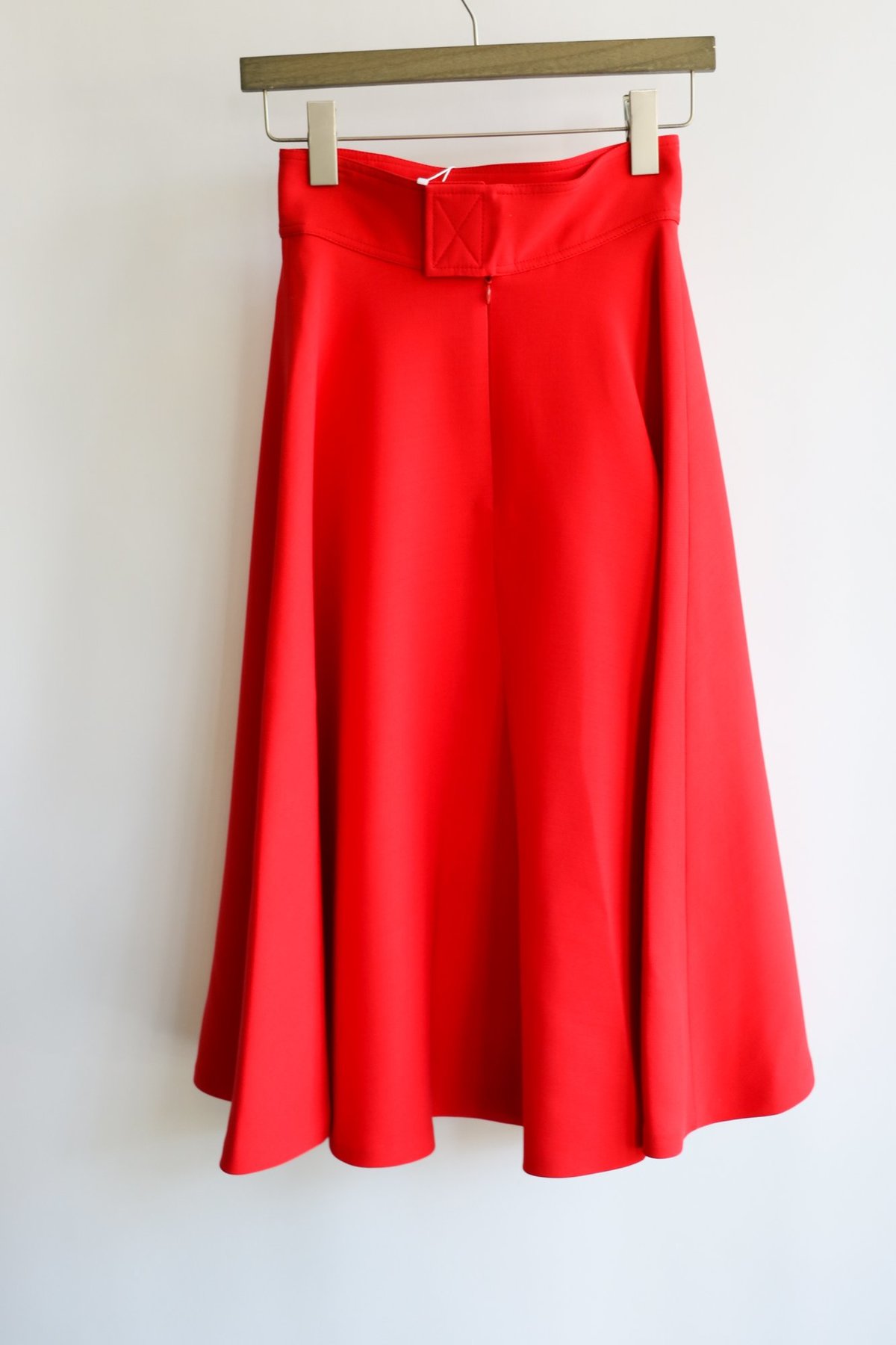 [pre-loved] Christian Dior A Line Skirt - Red - Image 2 of 3