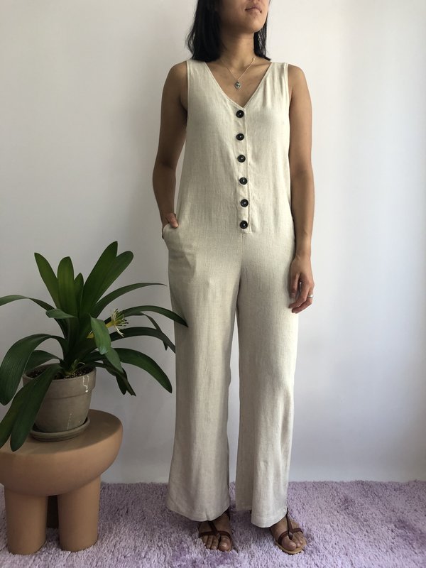 RD STYLE AVOINE JUMPSUIT - OATS RD STYLE AVOINE JUMPSUIT - OATS