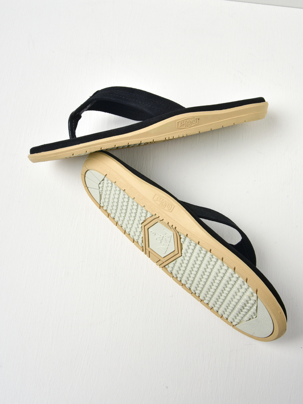 Island Slipper Classic Ultimate Suede Sandals - Black Island Slipper Classic Ultimate Suede Sandals - Black
