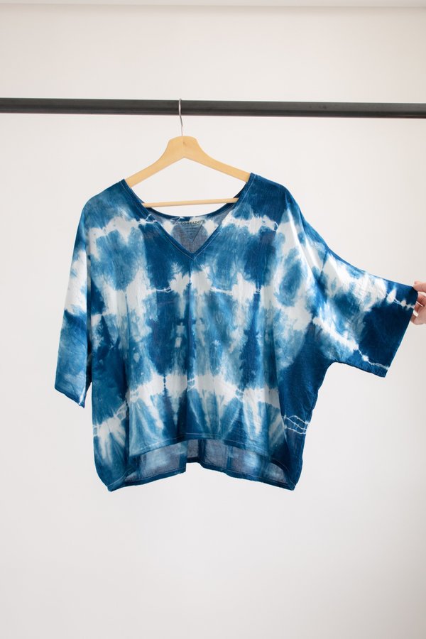Conrado Bailey Boxy Top Cotton #3 - Indigo Conrado Bailey Boxy Top Cotton #3 - Indigo