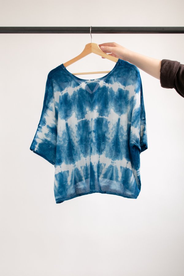 Conrado Bailey Boxy Top Cotton #3 - Indigo Conrado Bailey Boxy Top Cotton #3 - Indigo