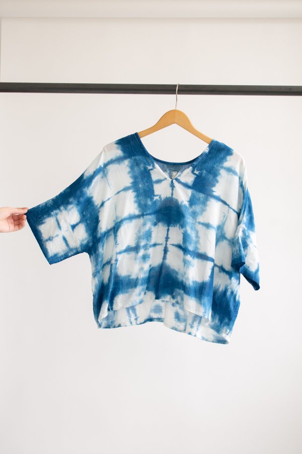 Conrado Bailey Boxy Top Cotton #4 - Indigo Conrado Bailey Boxy Top Cotton #4 - Indigo