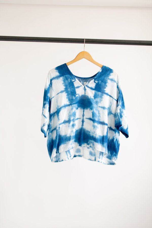 Conrado Bailey Boxy Top Cotton #4 - Indigo Conrado Bailey Boxy Top Cotton #4 - Indigo
