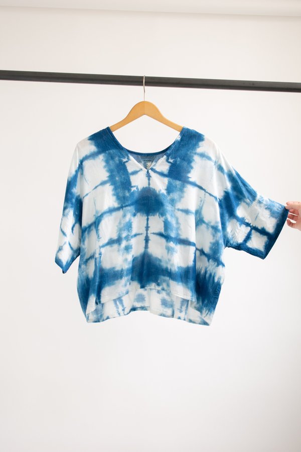 Conrado Bailey Boxy Top Cotton #4 - Indigo Conrado Bailey Boxy Top Cotton #4 - Indigo