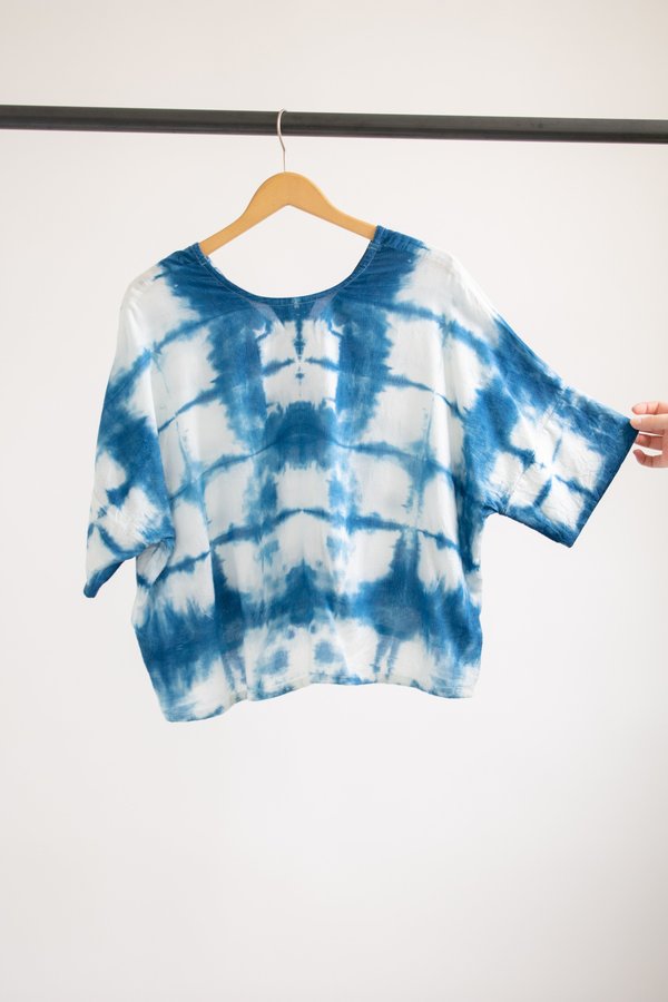 Conrado Bailey Boxy Top Cotton #4 - Indigo Conrado Bailey Boxy Top Cotton #4 - Indigo