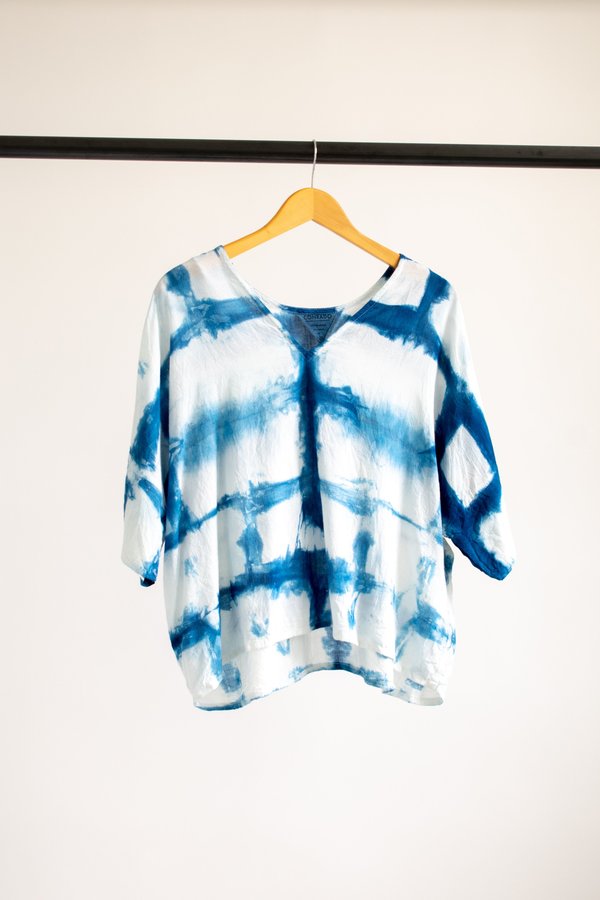 Conrado Bailey Boxy Top Cotton #5 - Indigo Conrado Bailey Boxy Top Cotton #5 - Indigo