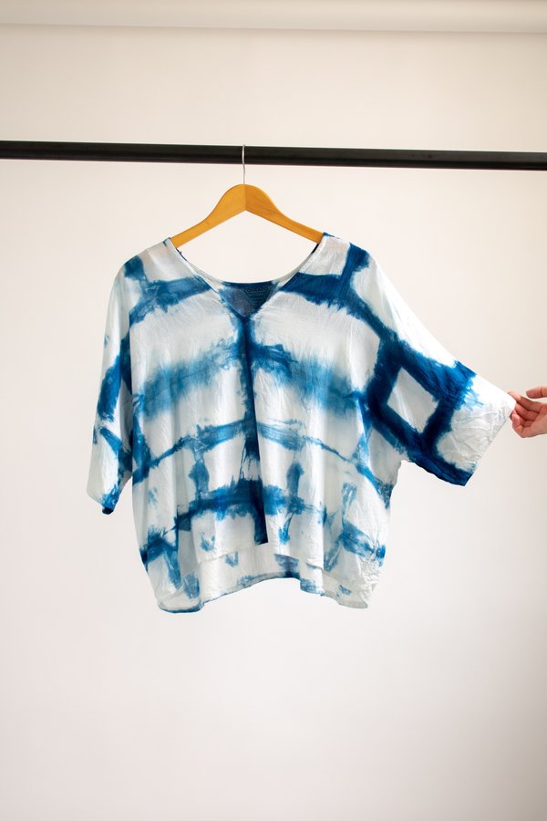 Conrado Bailey Boxy Top Cotton #5 - Indigo Conrado Bailey Boxy Top Cotton #5 - Indigo
