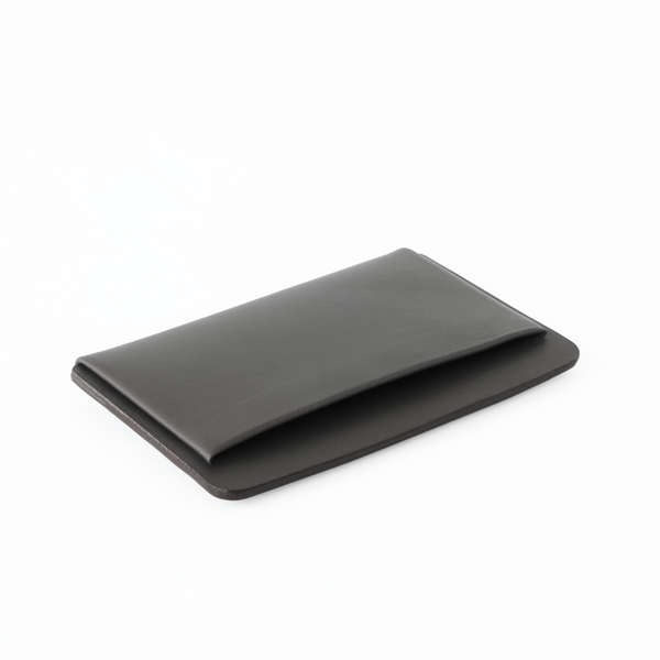 MAKR Loop Landscape Cardholder - Gunmetal Horween® Chromexcel® Leather MAKR Loop Landscape Cardholder - Gunmetal Horween® Chromexcel® Leather