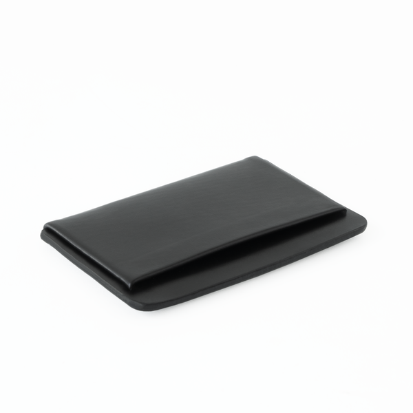 MAKR Loop Landscape Cardholder - Black Horween Chromexcel Leather MAKR Loop Landscape Cardholder - Black Horween Chromexcel Leather