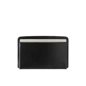 MAKR Loop Landscape Cardholder - Black Horween Chromexcel Leather MAKR Loop Landscape Cardholder - Black Horween Chromexcel Leather