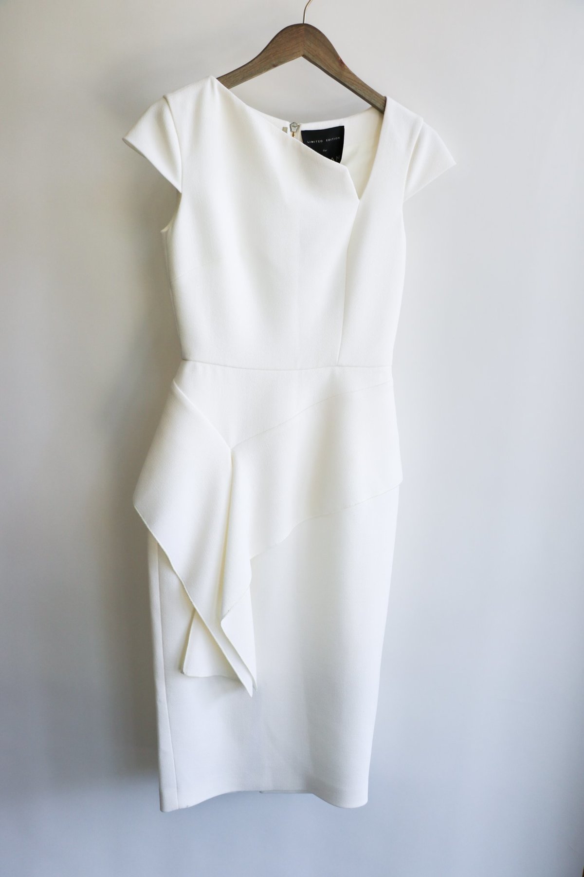 【Roland Mouret】Vネックミディドレス Roland Mouret V-neck midi dress Roland Mouret