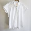 Zero + Maria Cornejo Pintuck Gaban Shirt - White - Thumbnail 1