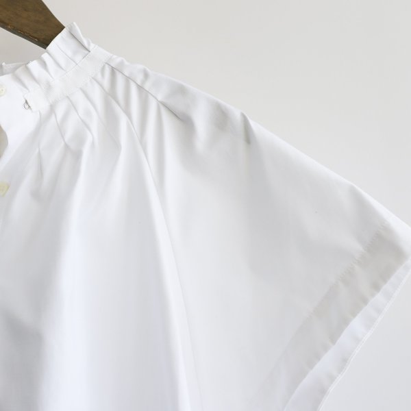 Zero + Maria Cornejo Pintuck Gaban Shirt - White