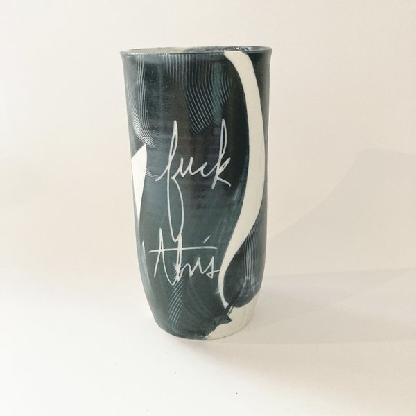 Ceramics and Theory Ceramic Tumbler - Fuck This Ceramics and Theory Ceramic Tumbler - Fuck This